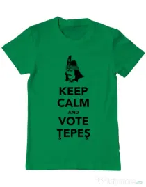 Tricou ADLER barbat Vote Tepes Verde mediu
