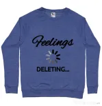 Bluza ADLER barbat Deleting feelings Albastru melanj