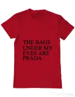 Tricou ADLER barbat Prada bags Rosu