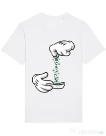 Tricou STANLEY STELLA barbat Magic sparkles Alb