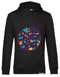 Hoodie barbat cu gluga The sweet spot Negru