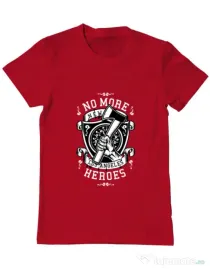 Tricou ADLER barbat No More Heroes Rosu