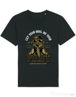 Tricou STANLEY STELLA barbat Let Your Soul Be Your Pilot Negru