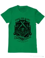 Tricou ADLER barbat Fight For Glory Verde mediu
