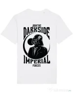 Tricou STANLEY STELLA barbat Darkside Alb