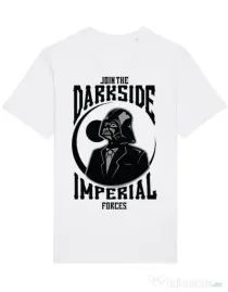 Tricou STANLEY STELLA barbat Darkside Alb