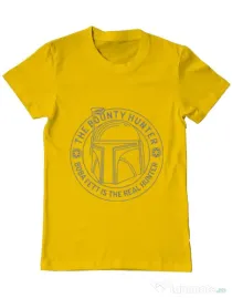 Tricou ADLER barbat Bounty Hunter Galben