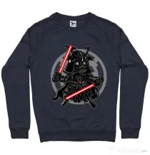 Bluza ADLER barbat Darkside Samurai Denim inchis