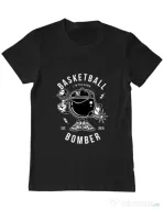 Tricou ADLER barbat Basketball Bomber Negru