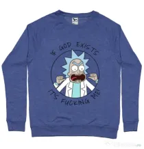 Bluza ADLER barbat God Albastru melanj