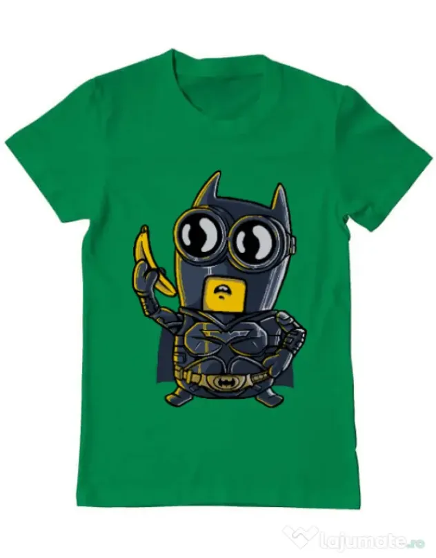 Tricou ADLER barbat Bat minion Verde mediu
