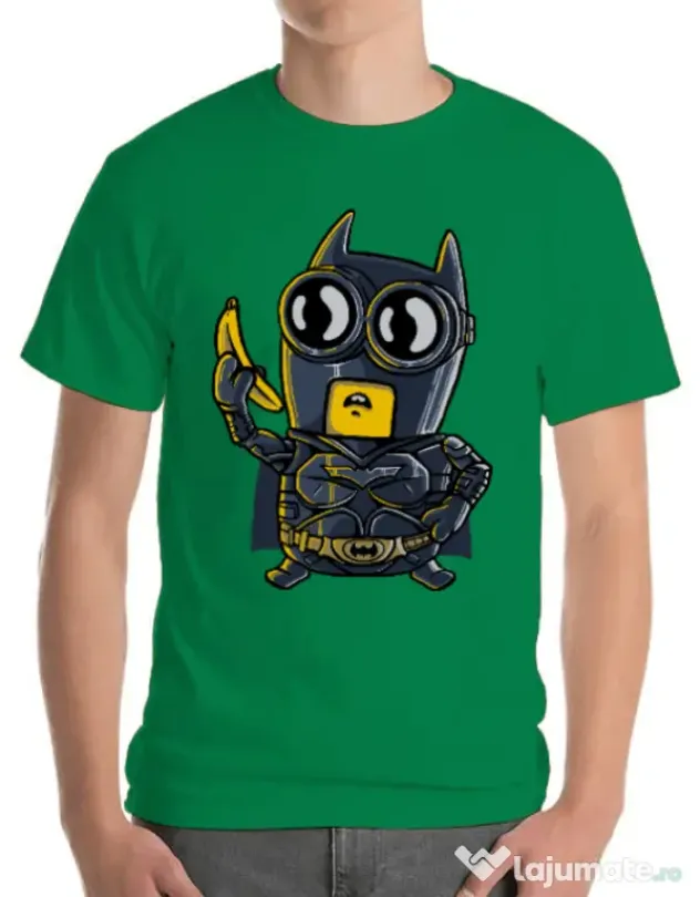 Tricou ADLER barbat Bat minion Verde mediu