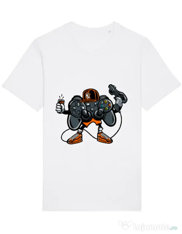 Tricou STANLEY STELLA barbat Lets play Alb