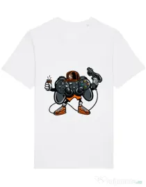 Tricou STANLEY STELLA barbat Lets play Alb