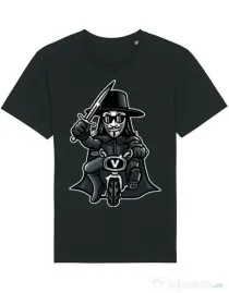 Tricou STANLEY STELLA barbat Vendetta Biker Negru