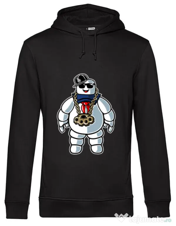 Hoodie barbat cu gluga Stay Dope Negru
