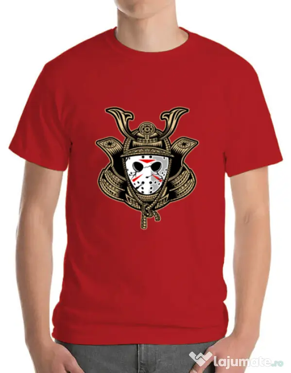 Tricou ADLER barbat Samurai Jason Rosu