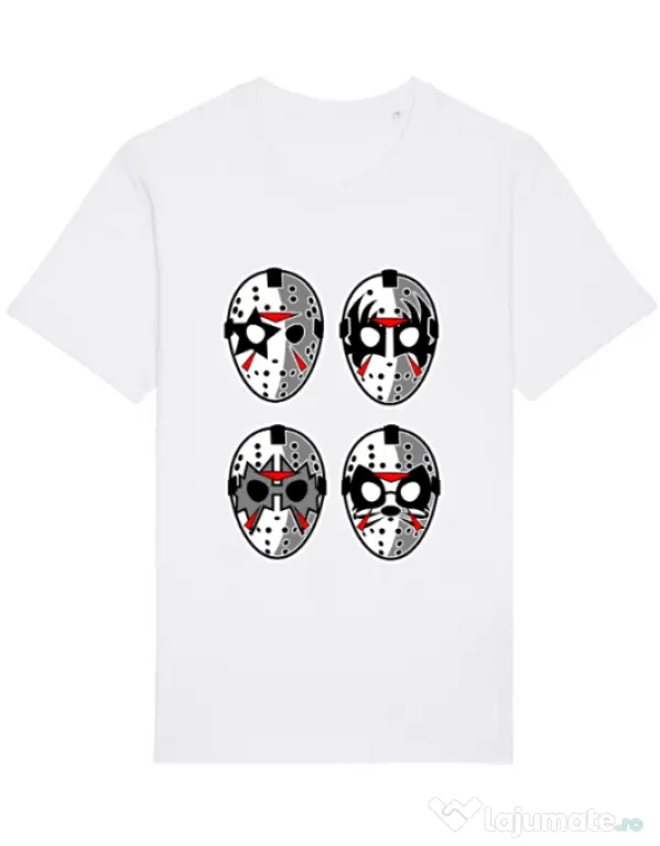 Tricou STANLEY STELLA barbat Jason Rock Faces Alb