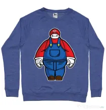 Bluza ADLER barbat Baymario Albastru melanj