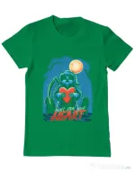 Tricou ADLER barbat Steal Heart Verde mediu