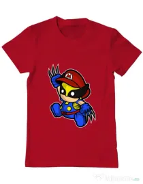 Tricou ADLER barbat Mario Wolverine Rosu