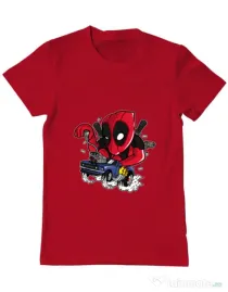 Tricou ADLER barbat Deadrace Rosu