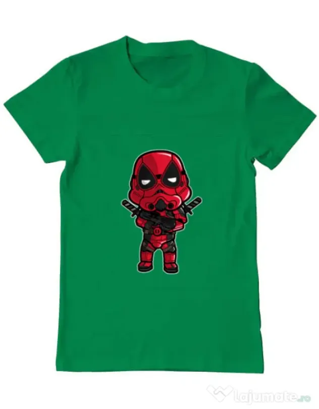 Tricou ADLER barbat Deadtrooper Verde mediu