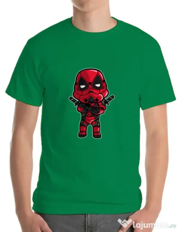 Tricou ADLER barbat Deadtrooper Verde mediu