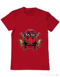 Tricou ADLER barbat Minionpool Rosu