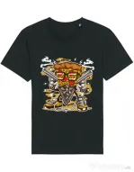 Tricou STANLEY STELLA barbat Pizza Gangster Negru