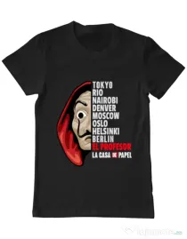 Tricou ADLER barbat The team Negru