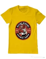 Tricou ADLER barbat Boxing Academy Galben