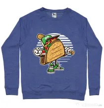 Bluza ADLER barbat Taco Albastru melanj