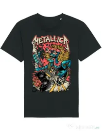 Tricou STANLEY STELLA barbat Heavy Guitar Negru