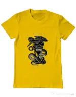 Tricou ADLER barbat Hourglass Galben