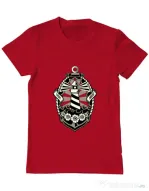 Tricou ADLER barbat Lighthouse Rosu