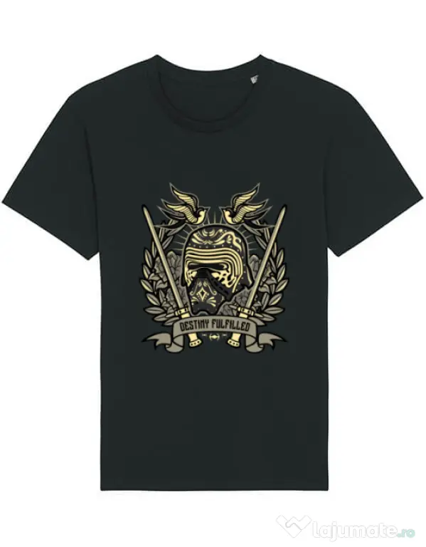 Tricou STANLEY STELLA barbat Destiny Fulfilled Negru