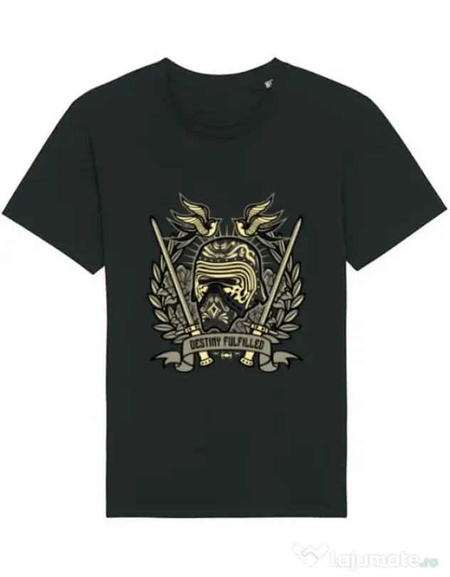 Tricou STANLEY STELLA barbat Destiny Fulfilled Negru
