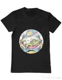 Tricou ADLER barbat Asteroid Day Negru