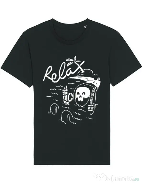 Tricou STANLEY STELLA barbat Relax Negru