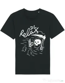 Tricou STANLEY STELLA barbat Relax Negru