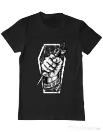 Tricou ADLER barbat Work or Die Negru