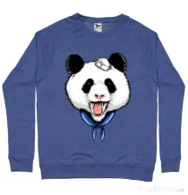 Bluza ADLER barbat Panda Sailor Albastru melanj