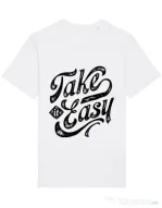 Tricou STANLEY STELLA barbat Take it easy Alb