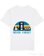 Tricou STANLEY STELLA barbat Never forget Alb