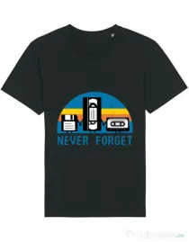 Tricou STANLEY STELLA barbat Never forget Negru