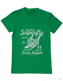 Tricou ADLER barbat Superfly Verde mediu
