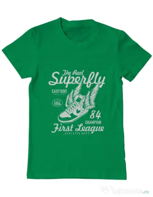 Tricou ADLER barbat Superfly Verde mediu
