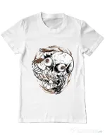 Tricou ADLER barbat Coffee Addict Alb