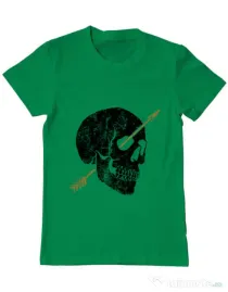 Tricou ADLER barbat Arrow Verde mediu